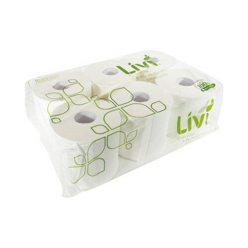 ユニバーサル・ペーパー リビィトイレットペーパー170mシングル6R×8