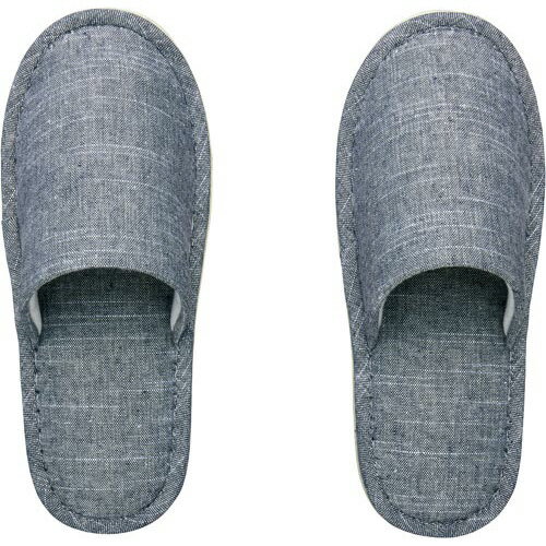 テンダイ 外縫いスリッパ　ネイビー　M　20足入