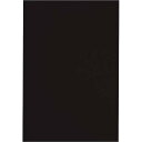 カウネット 色画用紙 八つ切 黒 1セット(10枚×10入)