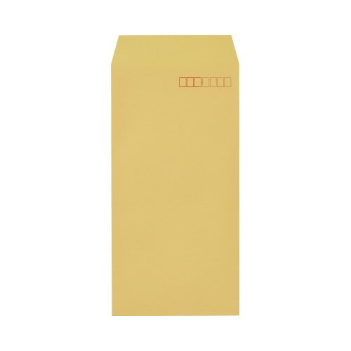 カウネット オリジナルソフトカラー長3テープ付オレンジ100枚