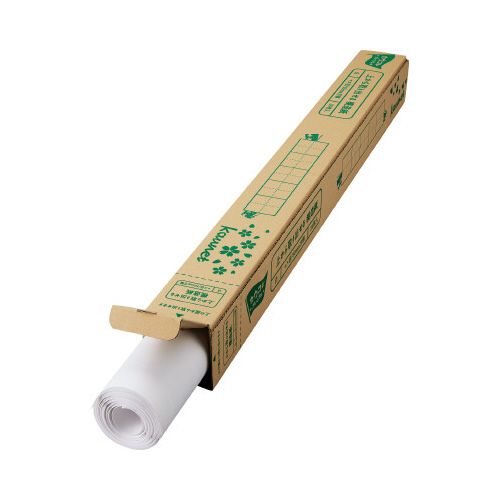 カウネット 「カウコレ」プレミアム 上から取り出せるマス目模造紙 白 20枚