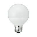 ヤザワ LED電球 ボール形 60W形 昼白色
