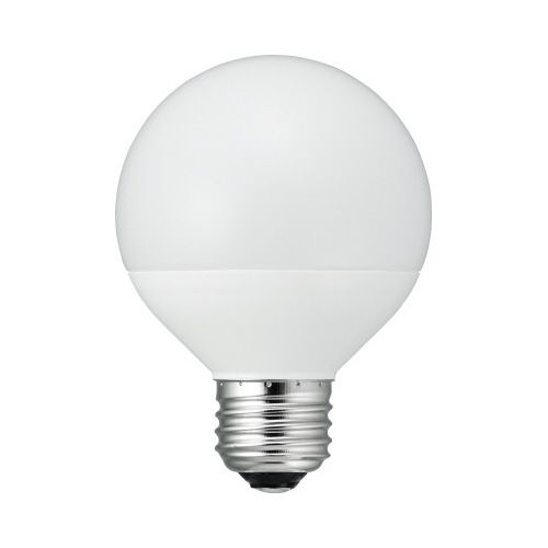 ヤザワ LED電球　ボール形　100W　電球色