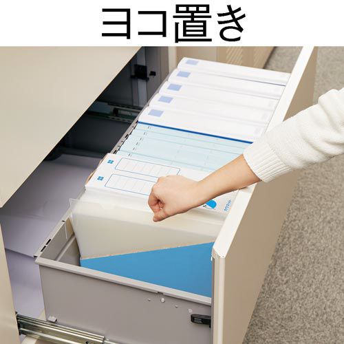 カウネット　「カウコレ」プレミアム クリヤーホルダー（ファイルボックス入）100枚