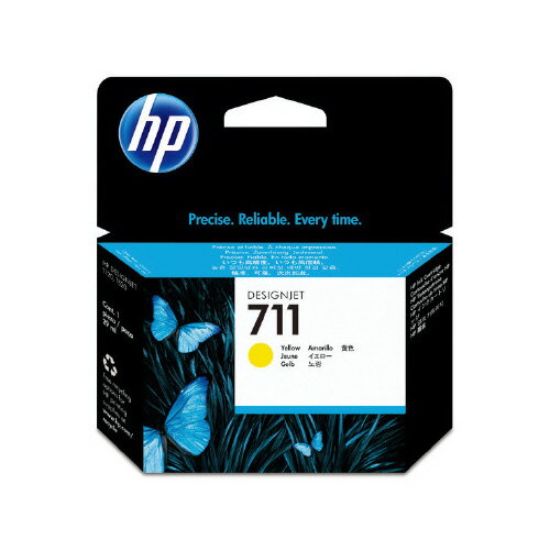 HP（ヒューレット・パッカード） 純正インク　HP711　イエロー　29ml