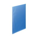 カウネット クリヤーブック透明表紙A4縦10Pブルー30冊