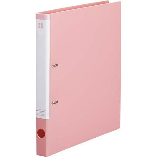 カウネット Dリングファイル背幅30mm A4縦ピンク×5