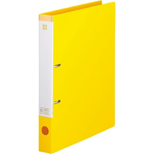 カウネット 「カウコレ」プレミアム マニュアルDリングF背幅35mmA4縦 黄×3