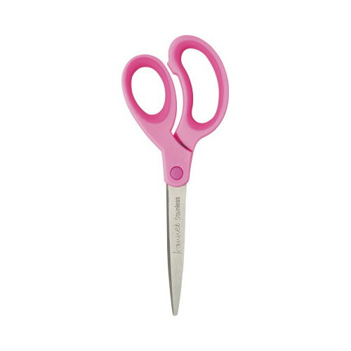 カウネット ハサミ刃渡り75mm ピンク 12本入