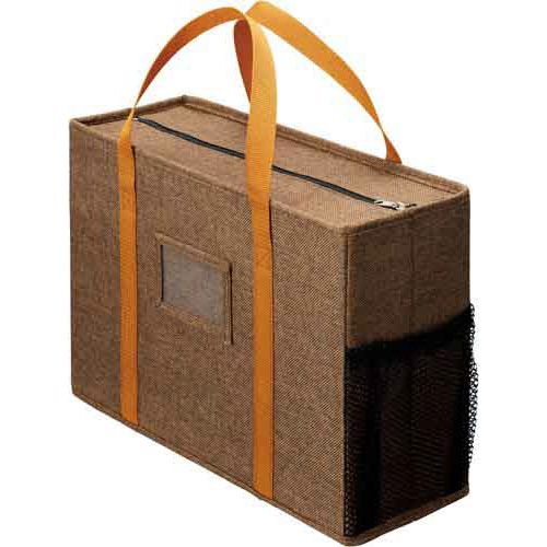 カウネット 「カウコレ」プレミアム ミーティングバッグノートPCサイズ 濃茶