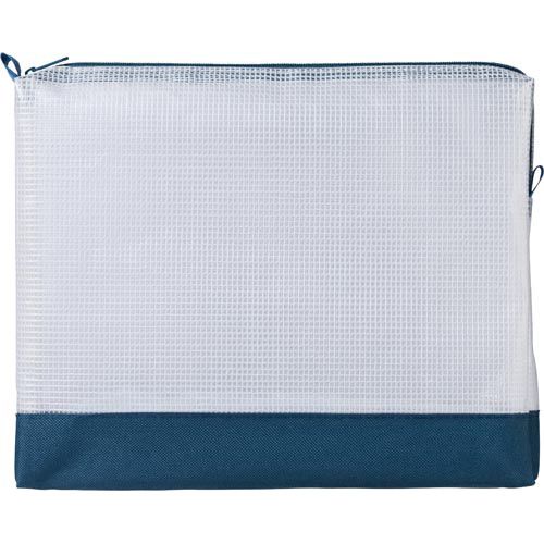 カウネット 「カウコレ」プレミアム メッシュケースマチ補強タイプB5 ネイビー