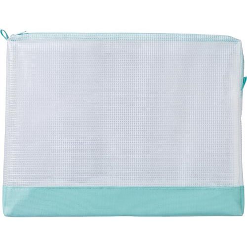 カウネット 「カウコレ」プレミアム メッシュケースマチ補強タイプA4 薄緑