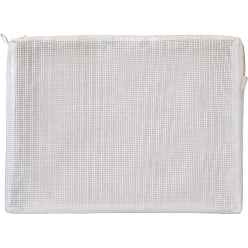 カウネット 「カウコレ」プレミアム 中身が隠せるマチ付メッシュケースA4