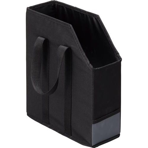 カウネット 「カウコレ」プレミアム A4タテ型ミーティングバッグ 黒 3個