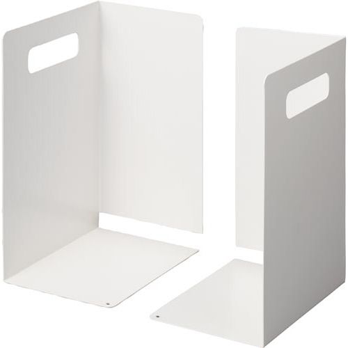 カウネット 「カウコレ」プレミアム タテヨコ書類ピッタリブックエンドA4ホワイト×4組