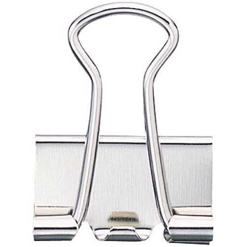 カウネット 「カウコレ」プレミアム ダブルクリップ(オープン箱)銀 小小×10