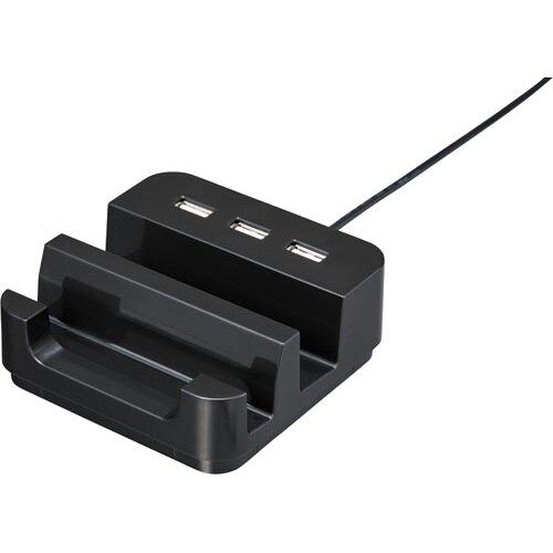 カウネット 「カウコレ」プレミアム 立てて置ける机上スタンド 黒 5個