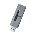 エレコム USBメモリ USB3.2 32GB グレー