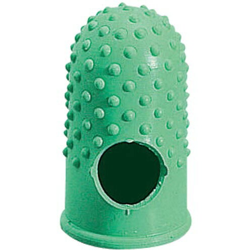 コクヨ 穴あき指サック抗菌仕様 小々 グリーン×20【取寄商品】