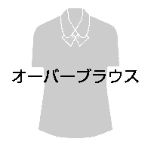フォーク オーバーブラウス FB71340 ネイビー19号【取寄商品】