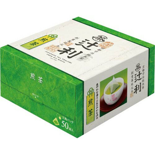 片岡物産 辻利　三角ティーバッグ　煎茶　50バッグ