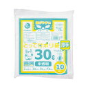 オルディ 高密度とって付ポリ袋 厚口 30L 10枚