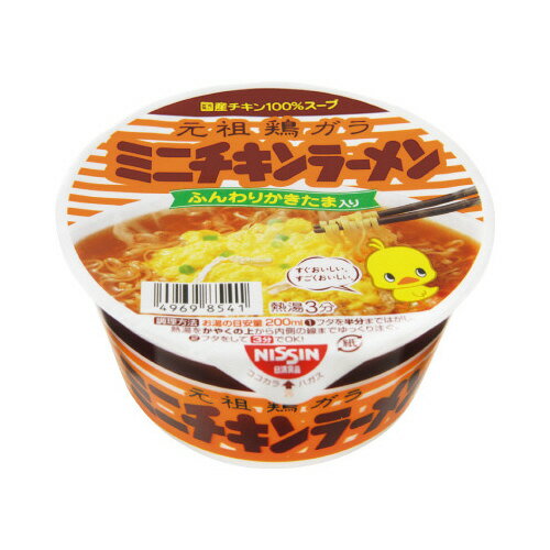 日清食品 日清チキンラーメン どんぶりミニ 12個