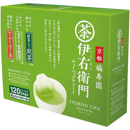宇治の露製茶 伊右衛門 アソートティーバッグ 120バッグ