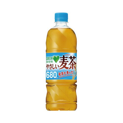 サントリー グリーンダカラ やさしい麦茶680ml 24本