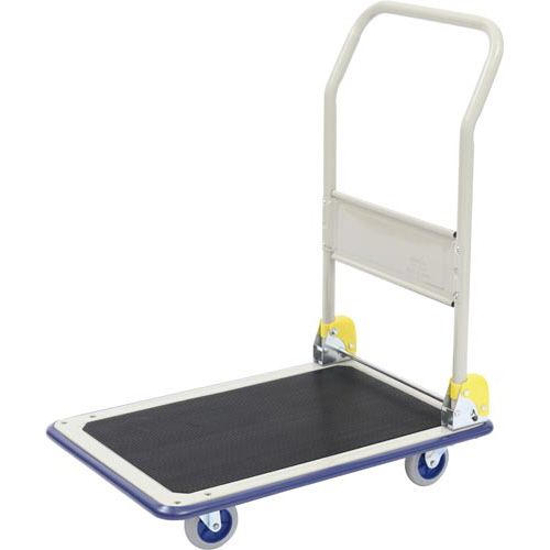 カウネット　「カウコレ」プレミアム 荷物がすべりにくいスチール台車　3台