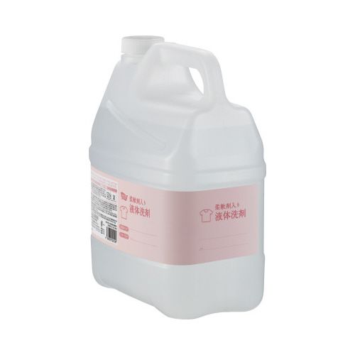 カウネット　「カウコレ」プレミアム 管理しやすい業務用液体洗剤柔軟剤入り4LF