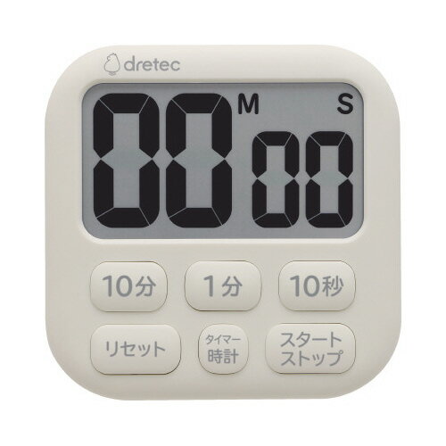 ドリテック 抗菌タイマー「ポポラ6」　アイボリー