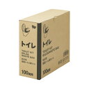 カウネット 「カウコレ」プレミアム コンパクト収納 防災用トイレセット 100回用×5