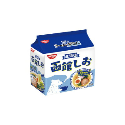 カウモール 日清食品 日清のラーメン屋さん 函館しお味 5食パック