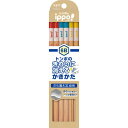 トンボ鉛筆 かきかたえんぴつ きれいに消える六角軸N01 6B【取寄商品】