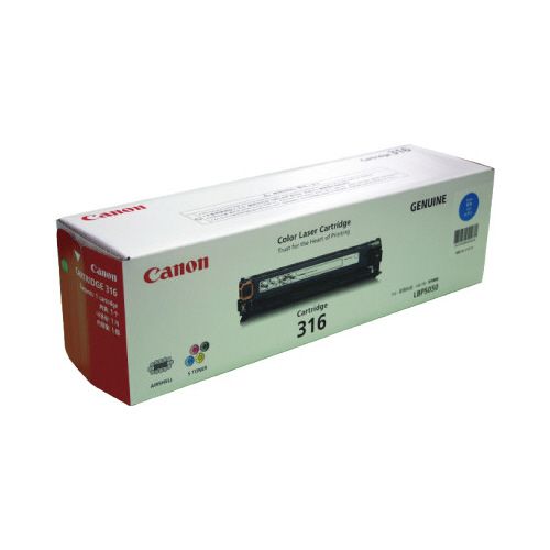 CANON - キヤノン 純正トナー　カートリッジ316　シアン