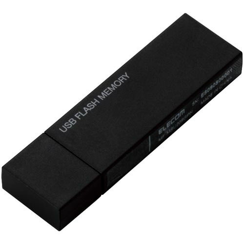 エレコム USBメモリ　セキュリティ　32GB　ブラック