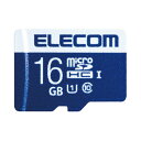 エレコム MicroSDHCカード UHS−I 16GB