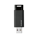 エレコム USB3.1メモリー ノック式 32GB ブラック