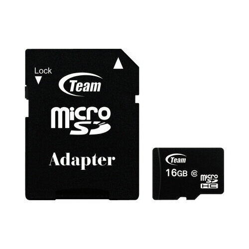 TEAM microSDHCカード　class10　16GB