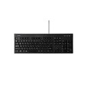 バッファロー 有線フルキーボード 丸洗い対応 ブラック