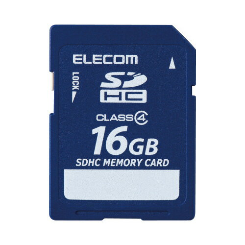 エレコム SDHCカード／データ復旧サービス付／16GB