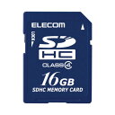 エレコム SDHCカード Class4 HC専用 16GB