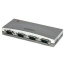 スターテック シリアルRS232Cハブ USB接続 4ポート【取寄商品】