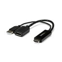 スターテック HDMI− DP変換アダプタ 4K解像度【取寄商品】