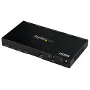 スターテック HDMIディスプレイ分配器 2分配 4K/60Hz【取寄商品】
