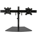 スターテック 液晶モニタアーム 最大24インチモニタ 2画面【取寄商品】