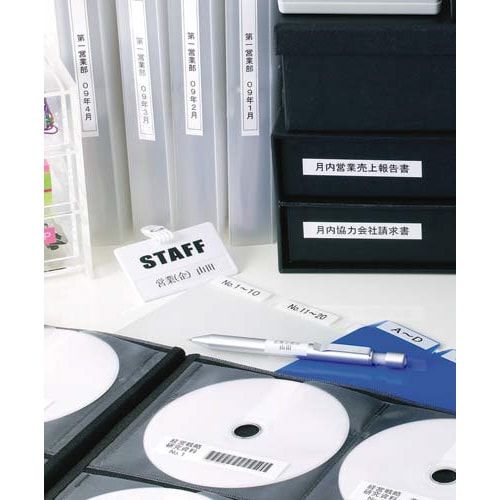 [キングジム]テプラテープ　パステルカラーラベル　SC18V