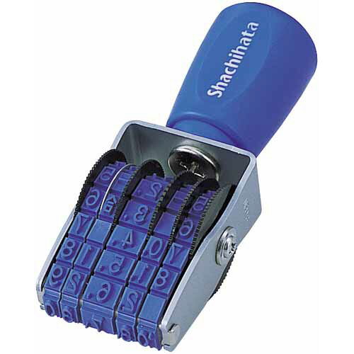 シヤチハタ エルゴグリップ　回転ゴム印　日付3号　ゴシック体