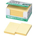 スリーエム ジャパン ポストイット 再生紙ノート 75×50 黄10冊